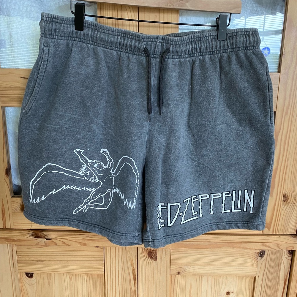 Led Zeppelin Graphic Men's Athletic Shorts